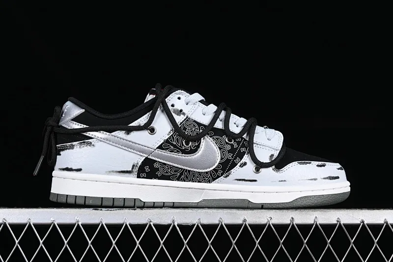 All Categories Nk SB Dunk Series Nk SB Dunk Low Low-top sneakers Nk Dunk Low Sanci Lab Dark Poker Old Dirty Shoes Premium Gray Cashew Pattern SB Strap Low-top Casual Shoes DM0108-001
